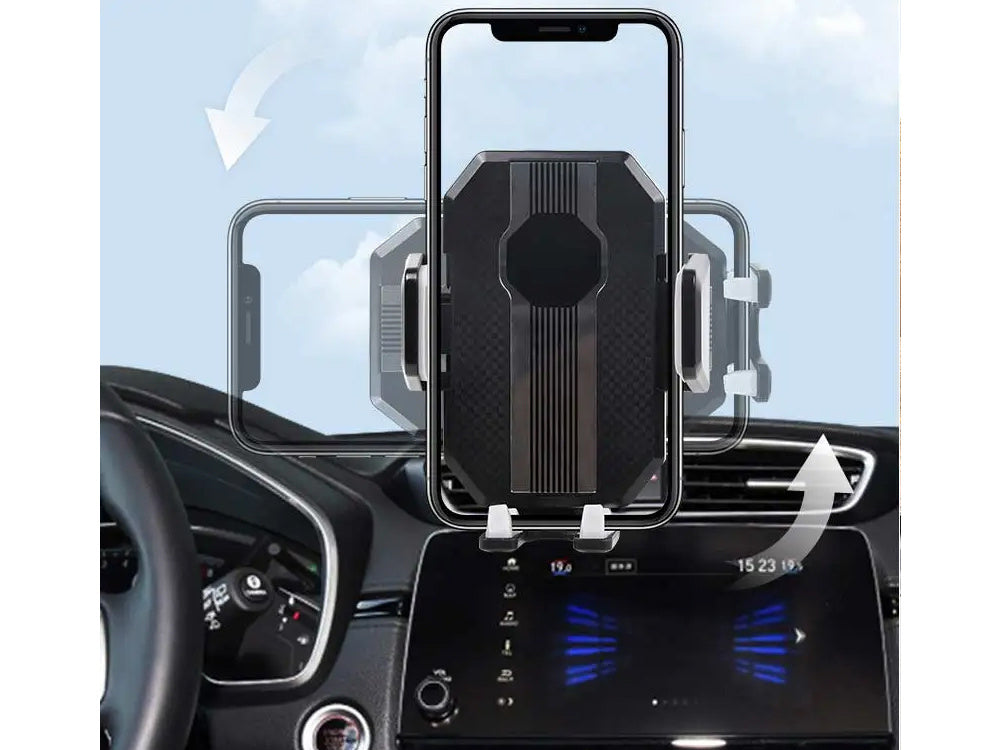 Automašīnas turētājs telefonam, paredzēts vējsēklim, ar spēcīgu GPS signālu un stiprinājumu
