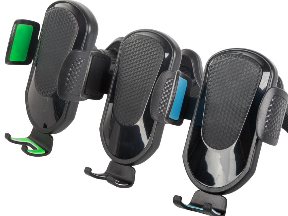Izturīgs automašīnas turētāja tālruņa turētāja režģis, regulējams par 360°
