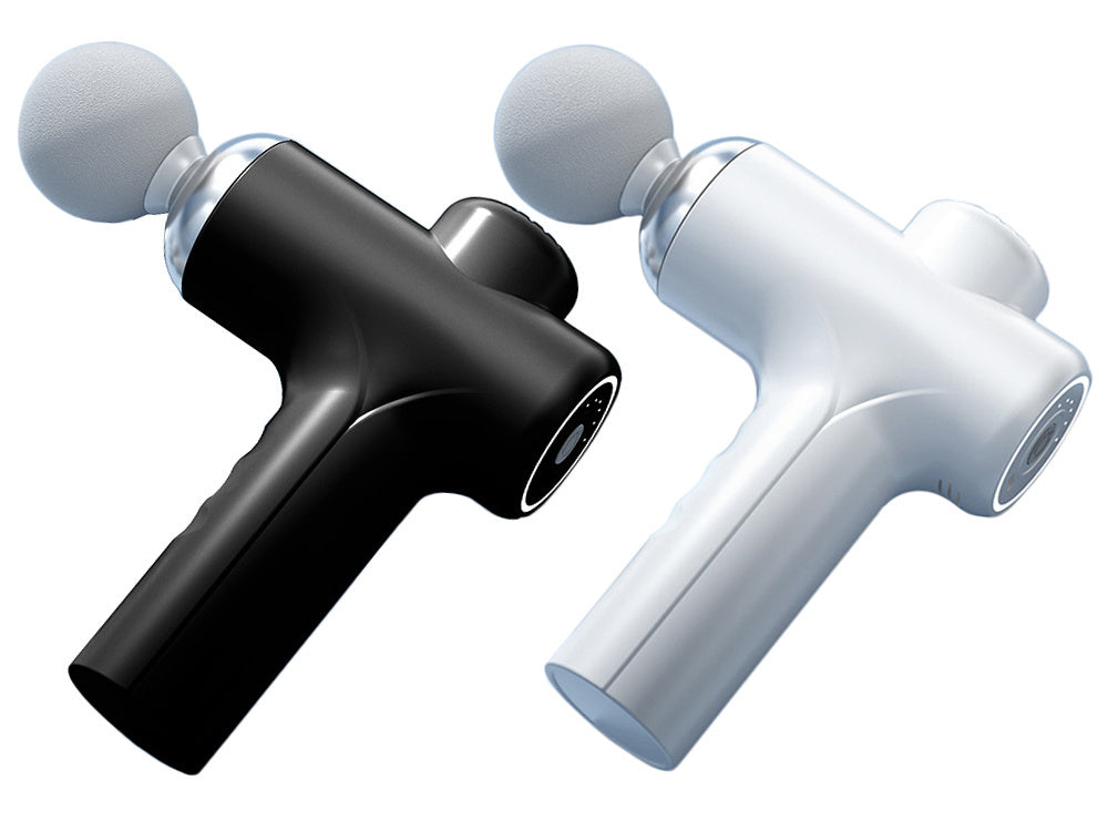 Muguras masāžas pistoles ķermeņa kāju masieris spēcīgs masāžas pistoles 4 uzgaļi