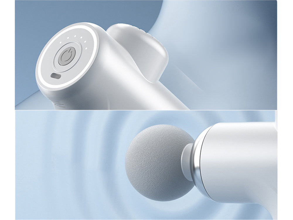 Muguras masāžas pistoles ķermeņa kāju masieris spēcīgs masāžas pistoles 4 uzgaļi