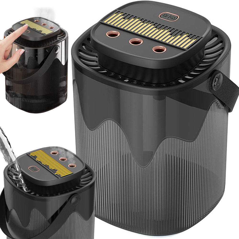 Gaisa mitrinātājs aroma difuzors aromterapijai RGB apgaismojums USB