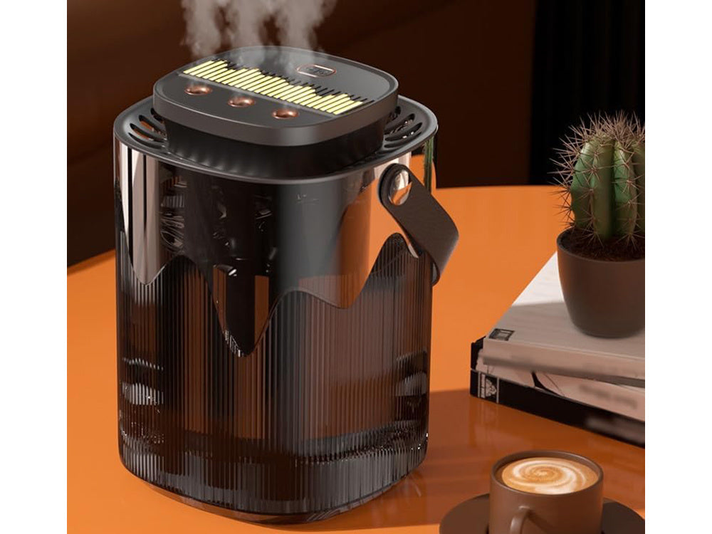 Gaisa mitrinātājs aroma difuzors aromterapijai RGB apgaismojums USB