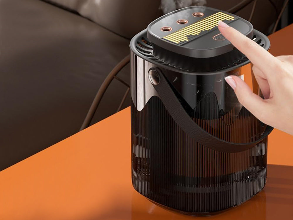 Gaisa mitrinātājs aroma difuzors aromterapijai RGB apgaismojums USB