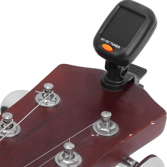 Ģitāras skaņotājs - tuner stīgu instrumentu regulēšanai