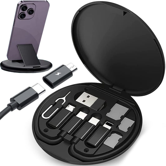 Adapteru komplekts USB kabelim, C tipa, 4in1, mikro apgaismojums, 60W