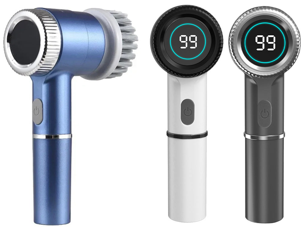 Bezvadu elektriskā rotējošā birste virtuves tīrīšanai 5in1