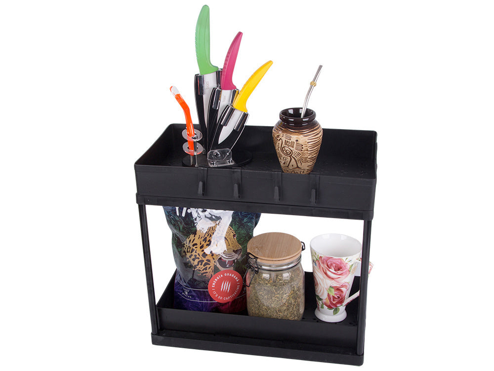 Garšvielu plaukts, izvelkams plaukts, virtuves organizators, darba virsmas plaukts, stāvošs