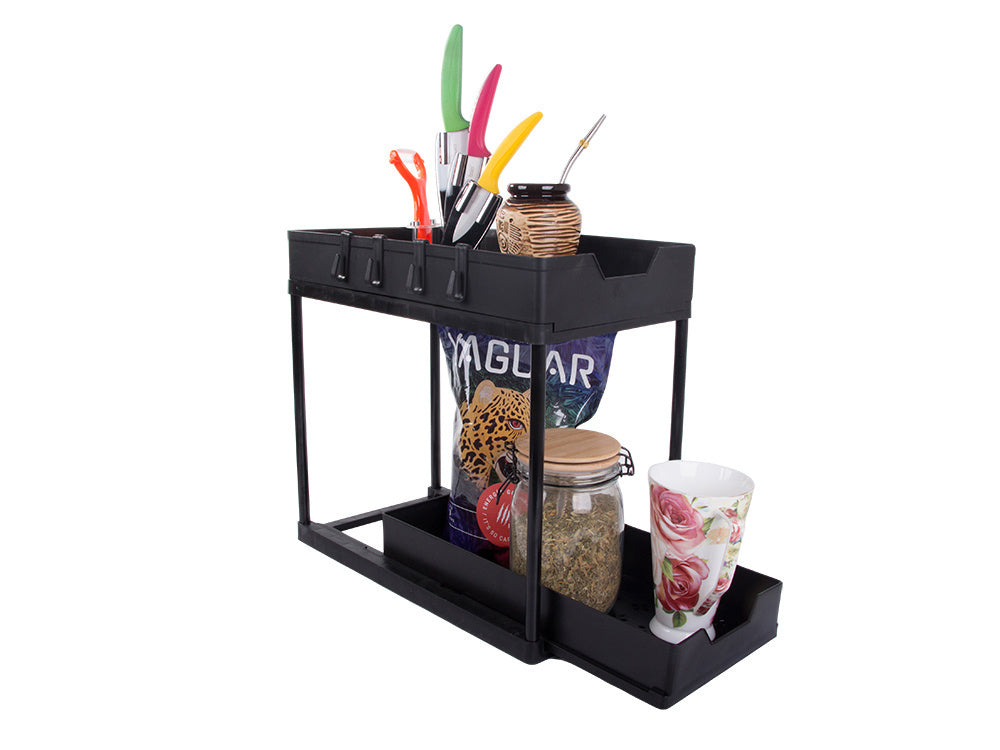 Garšvielu plaukts, izvelkams plaukts, virtuves organizators, darba virsmas plaukts, stāvošs