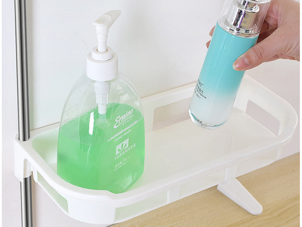 Vannas istabas plaukts virs tualetes poda, brīvi stāvoša tualete, 2 plaukti, plaukts, tualete