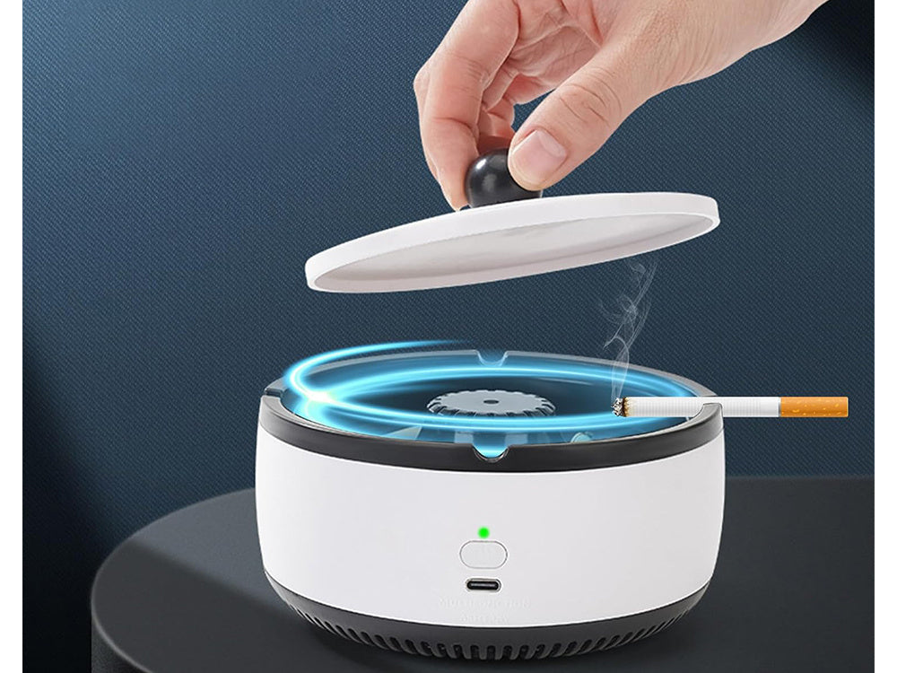 Viedais automašīnas pelnutrauka pašdzēsošais bezdūmu tīrītājs