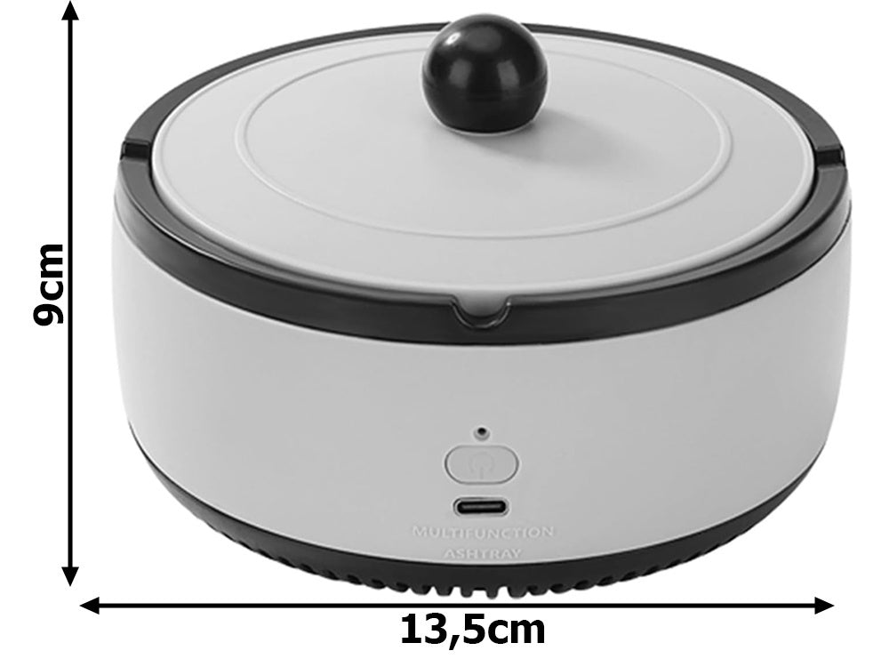 Viedais automašīnas pelnutrauka pašdzēsošais bezdūmu tīrītājs