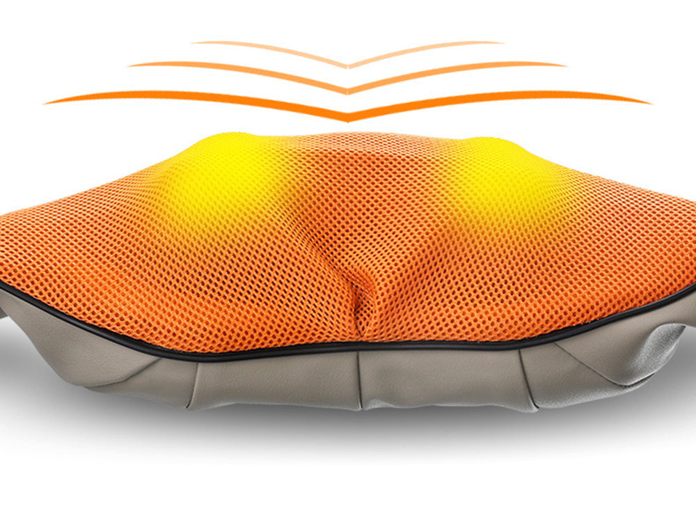 Kakla un kakla masieris muguras un ķermeņa masāžas josta šiatsu relaksācijas spilvens