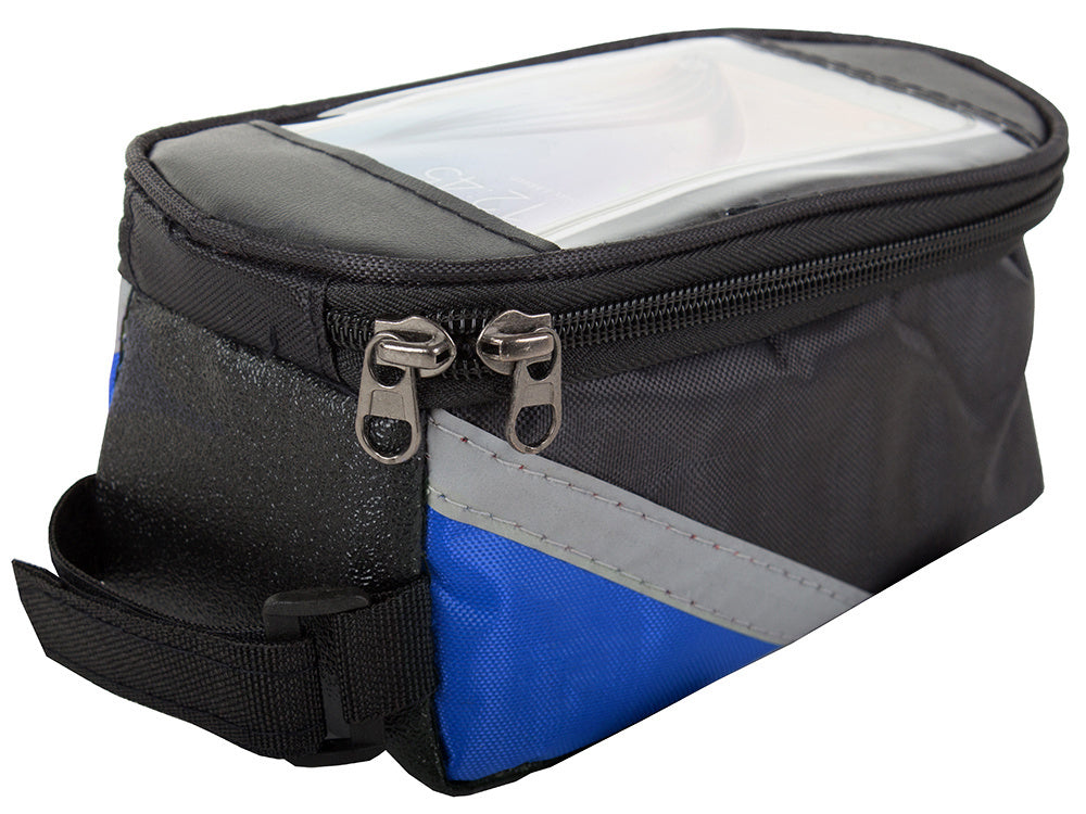 Ūdensizturīgs velosipēda somas un telefona turētāja maciņš