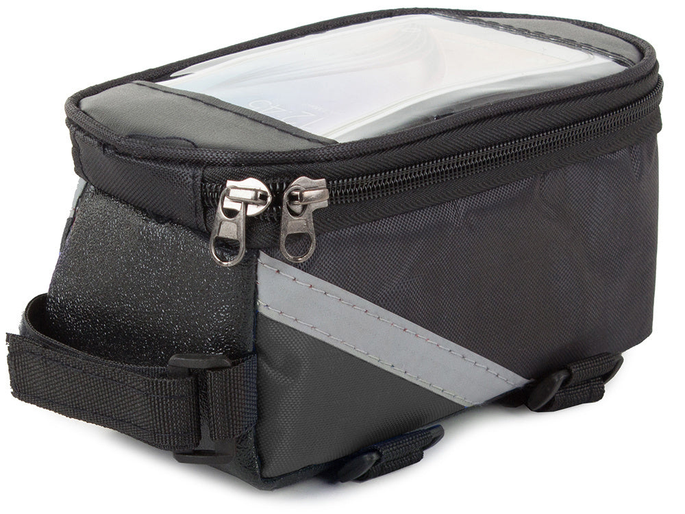 Ūdensizturīgs velosipēda somas un telefona turētāja maciņš