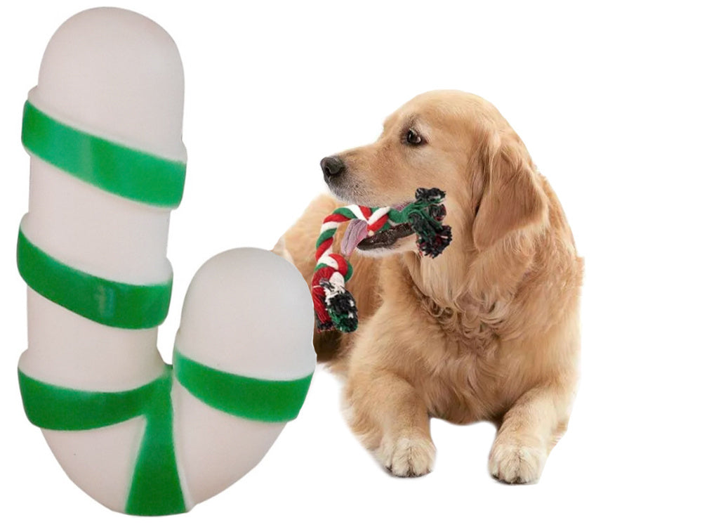 Suņu rotaļlietu komplekts, suņu košļājamās rotaļlietas, 3 gab., jauktas rotaļlietas svētku dāvanai