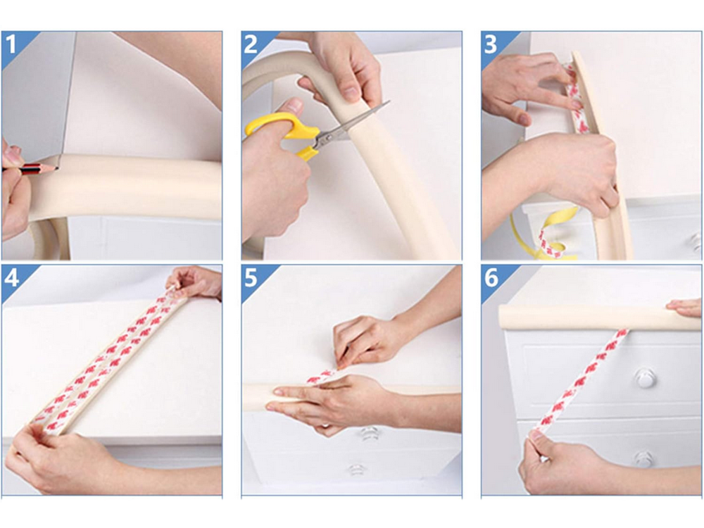 Putuplasta lente mēbelēm 2m