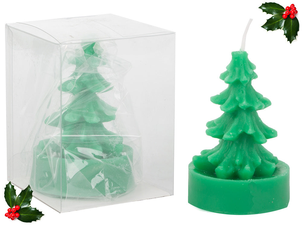 Ziemassvētku eglītes aromātiskā svece Ziemassvētku aromātiskā svece