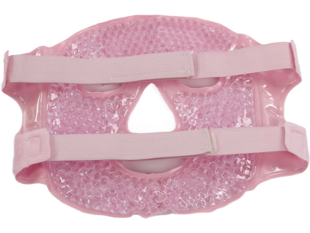 Atvēsinoša, atvēsinoša sejas maska, sildoša, relaksējoša acu maska ar želeju