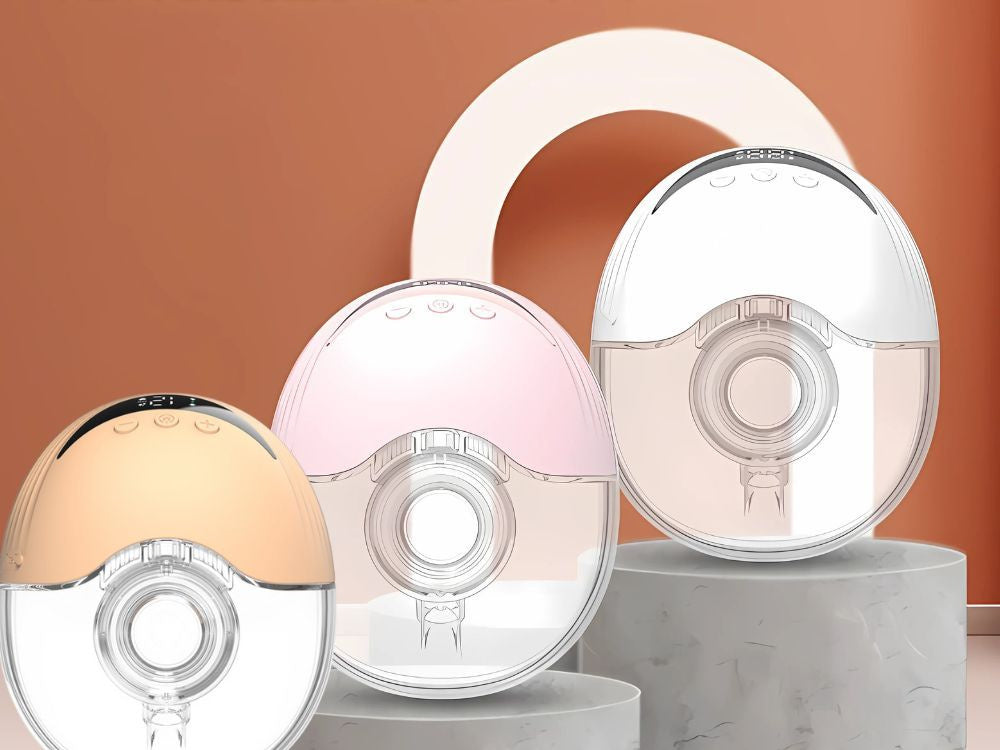 Elektriskais krūts pumpis ar 4 režīmiem, pārnēsājams krūts pumpis ar bezvadu apvalku