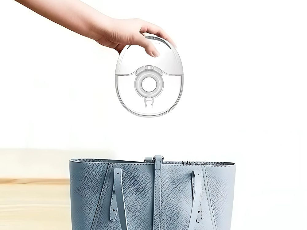 Elektriskais krūts pumpis ar 4 režīmiem, pārnēsājams krūts pumpis ar bezvadu apvalku