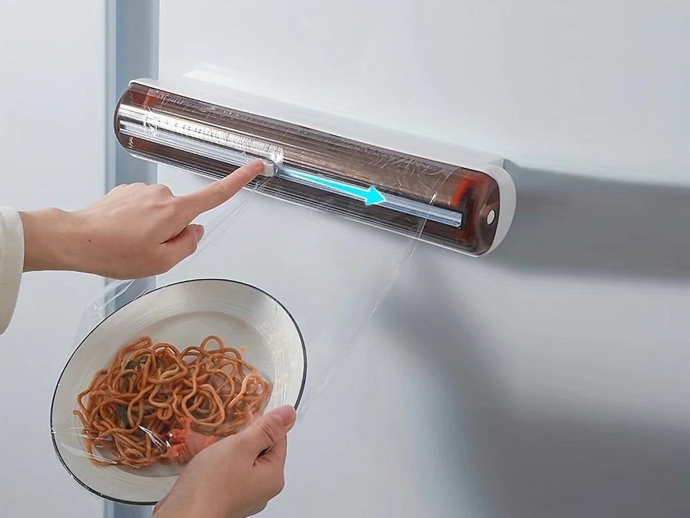 Virtuves folijas dozatora griezējs virtuves folijas dozators