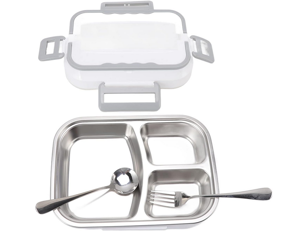 Elektriskā pusdienu kaste ar apsildāmu konteineru darba kravas automašīnas pusdienām