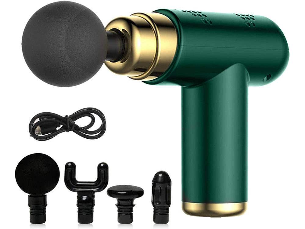 Mini muskuļu ķermeņa masāžas pistole, jaudīga, pārnēsājama masāžas pistole