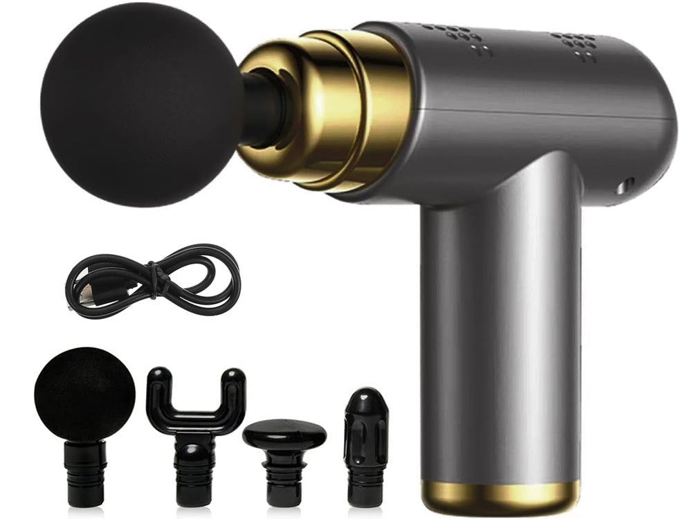 Mini muskuļu ķermeņa masāžas pistole, jaudīga, pārnēsājama masāžas pistole