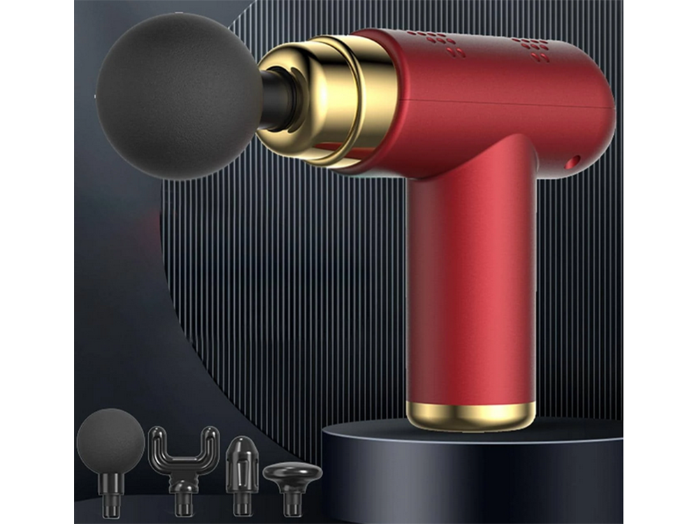 Mini muskuļu ķermeņa masāžas pistole, jaudīga, pārnēsājama masāžas pistole