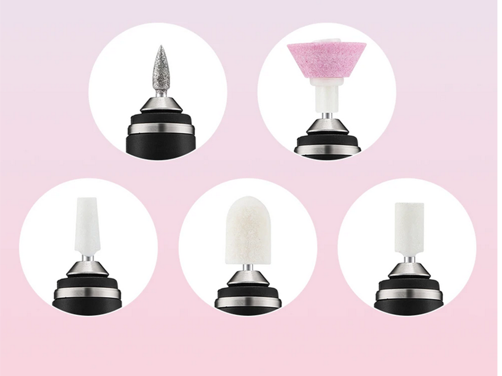 Nagu frēzēšanas mašīna, manikīra un pedikīra griezēji, komplektā ar USB uzlādējamu akumulatoru