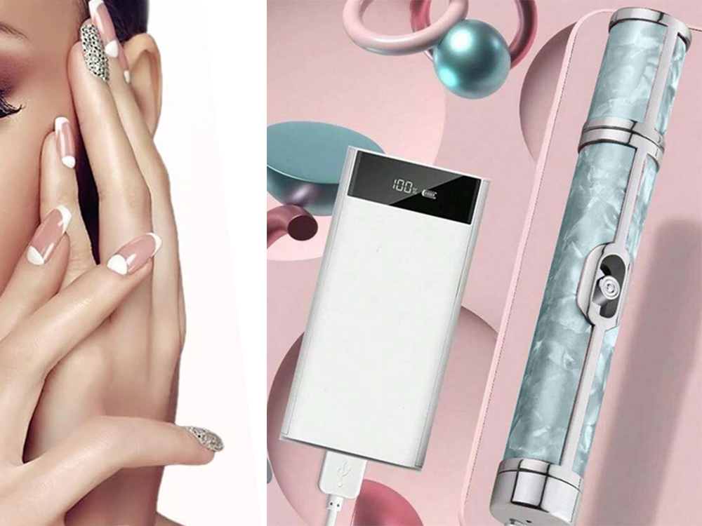 Nagu frēzēšanas mašīna, manikīra un pedikīra griezēji, komplektā ar USB uzlādējamu akumulatoru