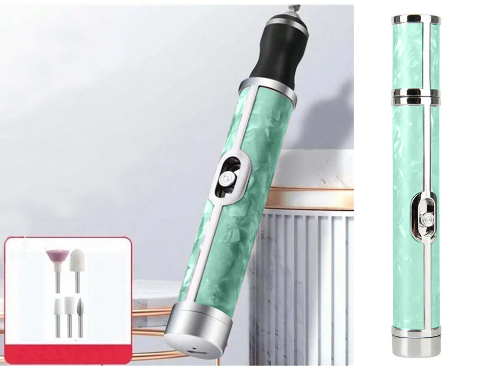 Nagu frēzēšanas mašīna, manikīra un pedikīra griezēji, komplektā ar USB uzlādējamu akumulatoru