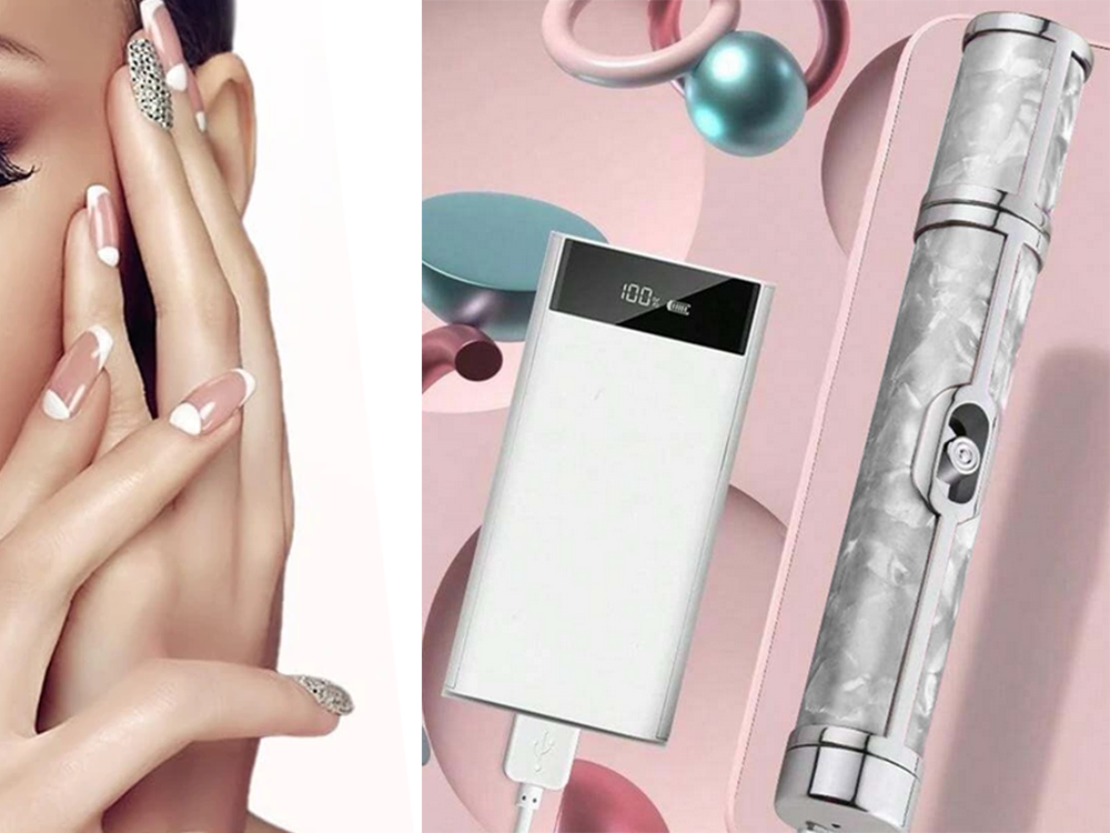 Nagu frēzēšanas mašīna, manikīra un pedikīra griezēji, komplektā ar USB uzlādējamu akumulatoru