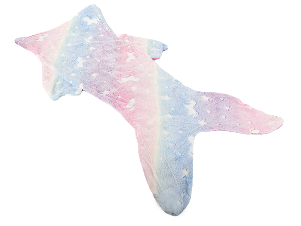 Nāriņas astes segas guļammaiss silts, mirdzošs meitenēm, mīksts zirgs