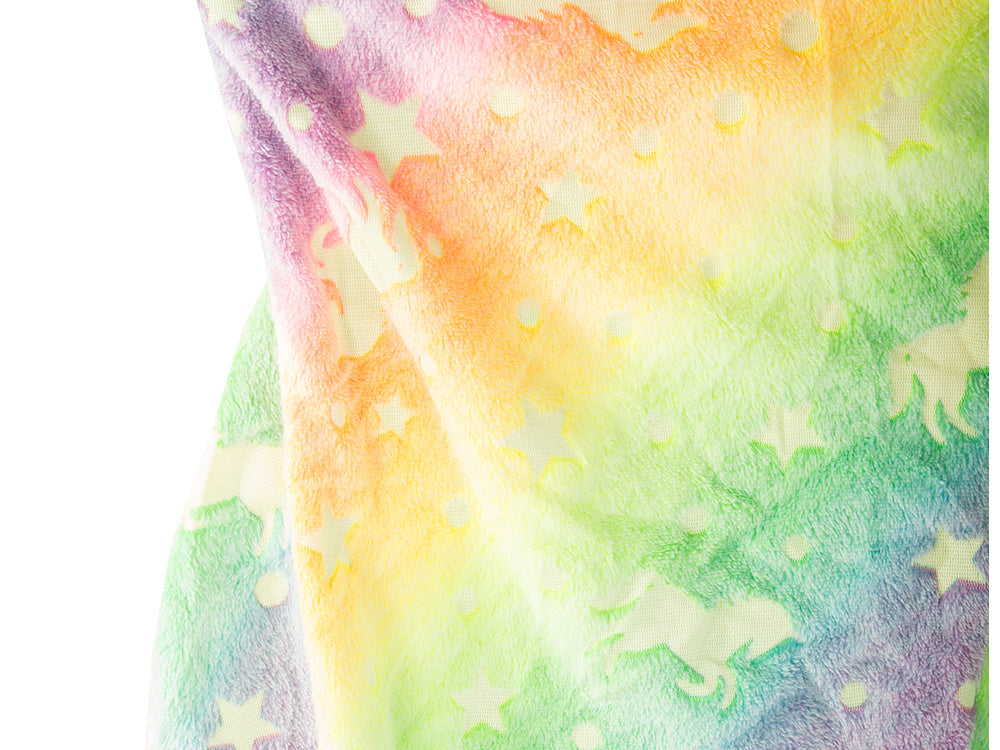 Nāriņas astes segas guļammaiss silts, mirdzošs meitenēm, mīksts zirgs