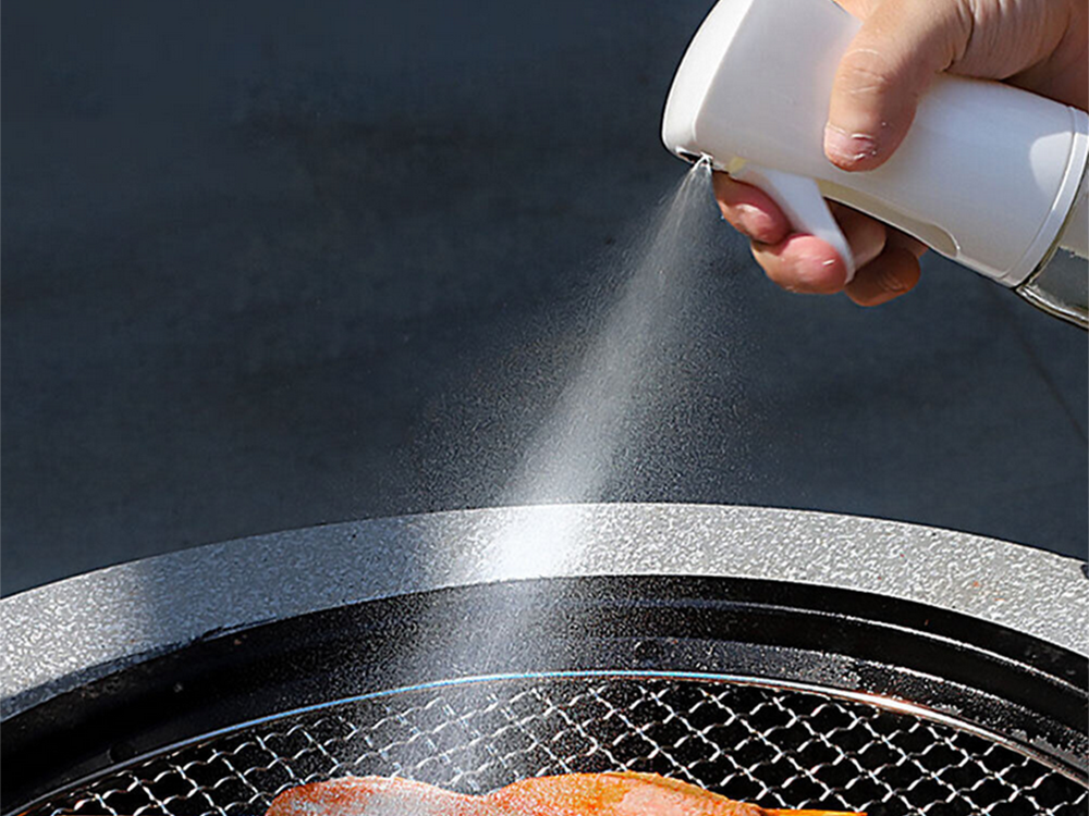 Eļļas eļļas smidzinātājs, 200 ml stikla smidzinātājs