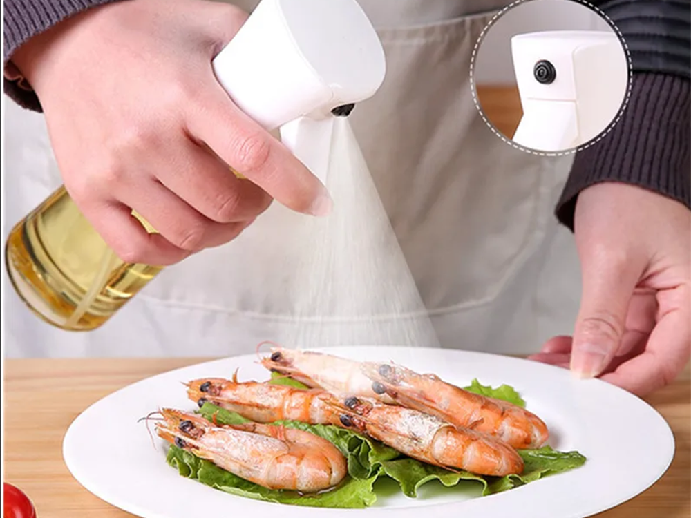 Eļļas eļļas smidzinātājs, 200 ml stikla smidzinātājs