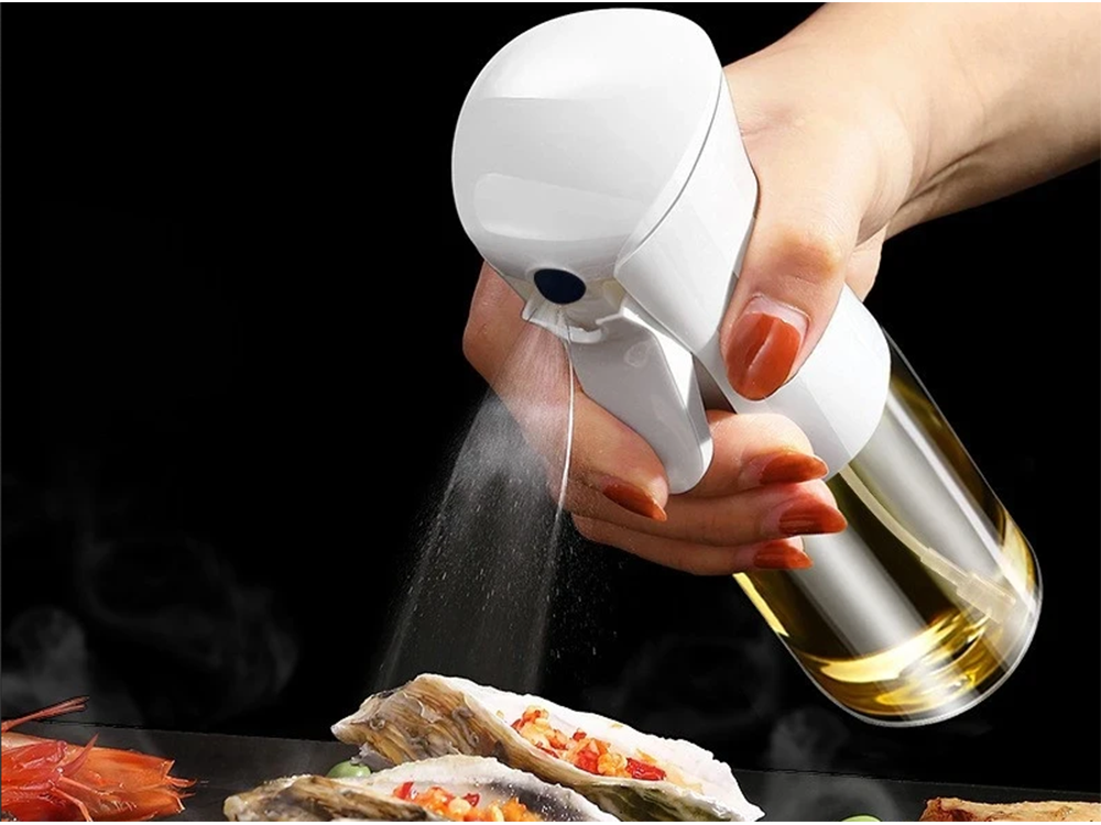 Eļļas eļļas smidzinātājs, 200 ml stikla smidzinātājs