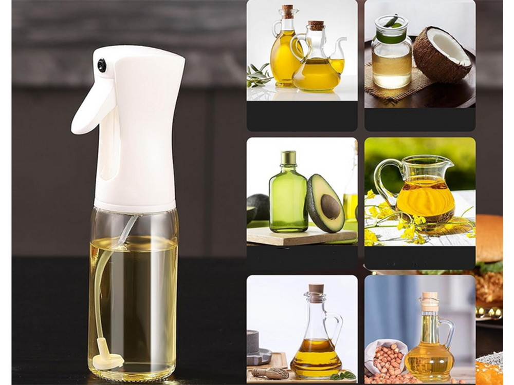 Eļļas eļļas smidzinātājs, 200 ml stikla smidzinātājs