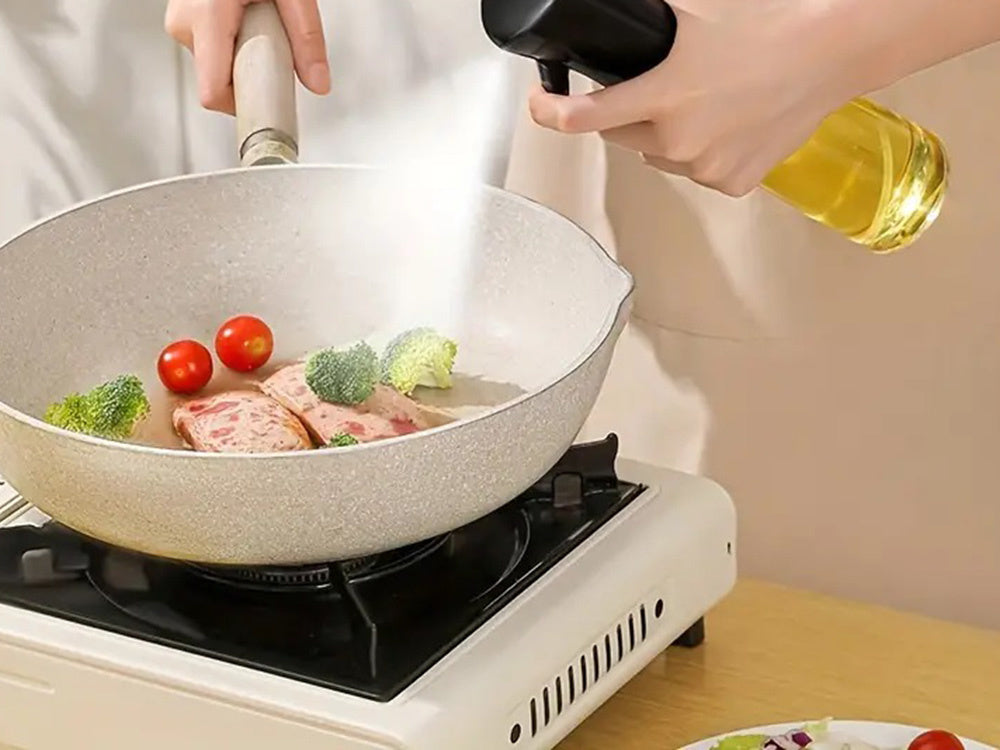 Eļļas eļļas smidzinātājs, 200 ml stikla smidzinātājs