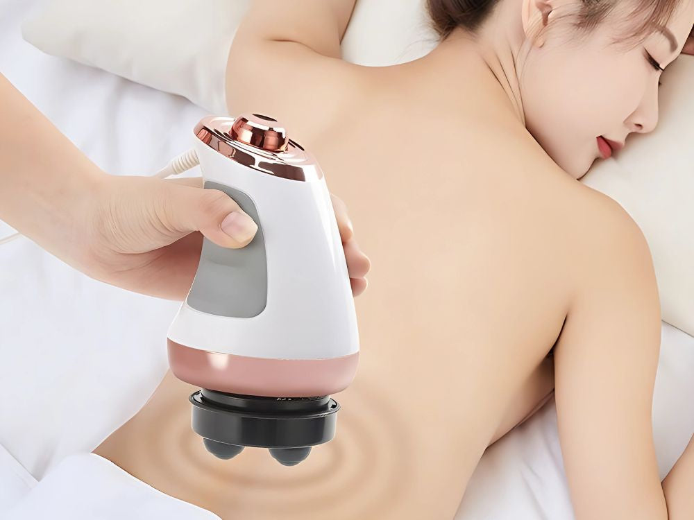 Novājēšanas ķermeņa masieris vēderam, sēžamvietai, celulītam, 5 padomi