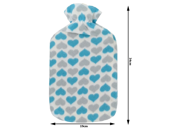 Termosildītājs gumijas vēdera sildītājā ar mīkstu ieliktni