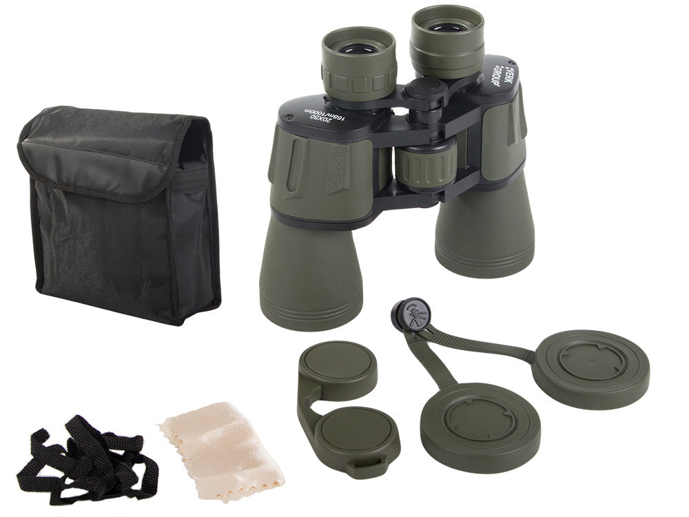 Militārais medību binoklis ar tālummaiņas optiku 20x50 izdzīvošanas lielajam tūristam