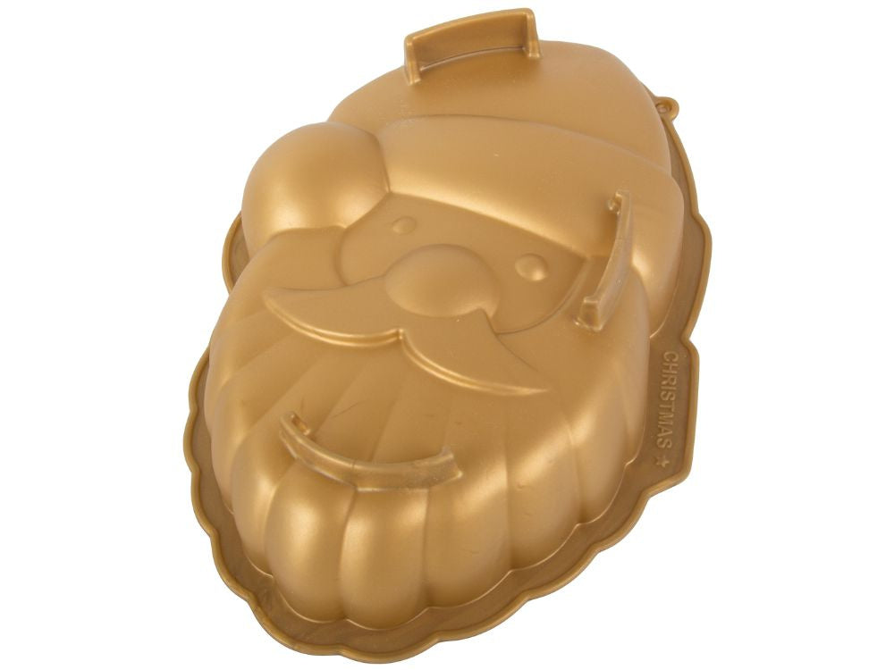 Cepšanas forma Ziemassvētku vecīša liela silikona kūkas forma Ziemassvētkiem