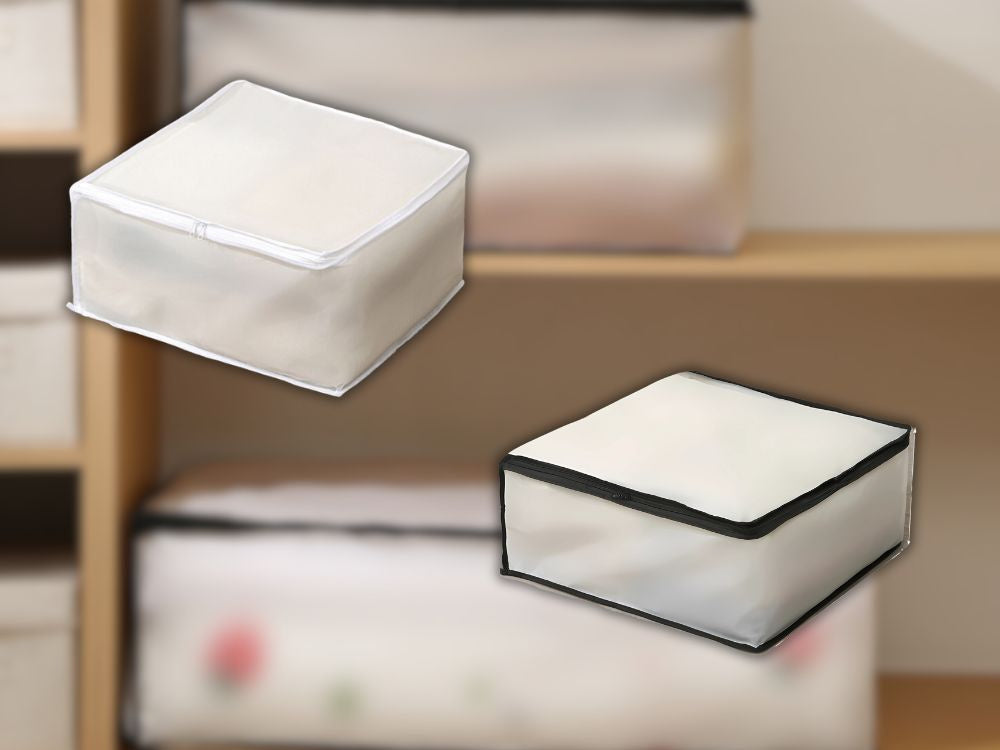 Gultasveļas organizators, drēbju organizators, segas pārvalks ar rāvējslēdzēju