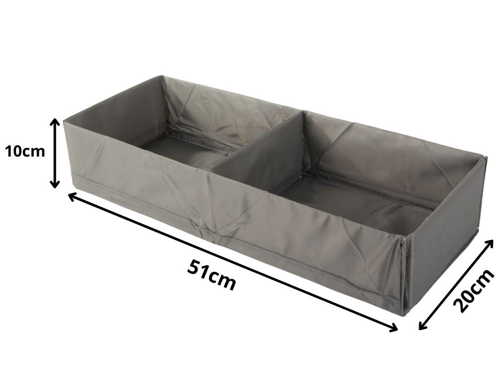 Apakšveļas organizators zeķēm atvilktne skapja oderējums lieli nodalījumi