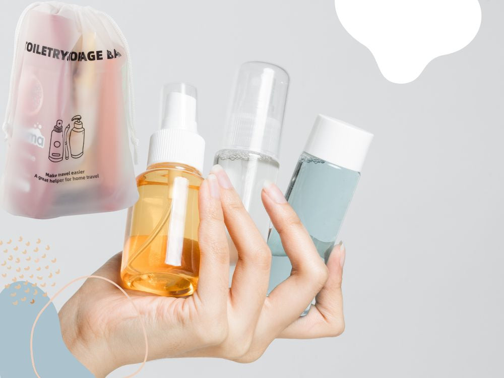 Kosmētikas soma, tualetes piederumi, ceļojumu somas organizators lidmašīnām