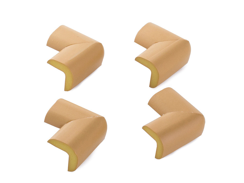 Mēbeļu stūra virsma mēbeļu līstēm bronzas uzlīmēm x4