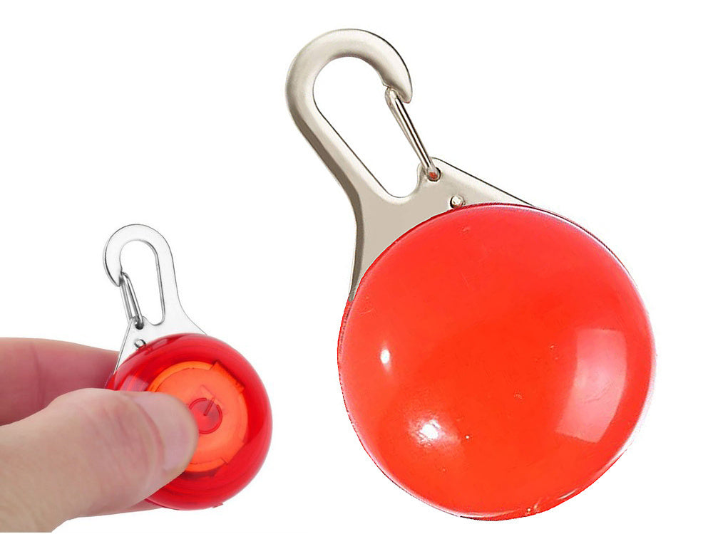 LED kakla siksnas gaismiņa suņu kakla siksnas kulonam kaķu kakla siksnas gaismiņai