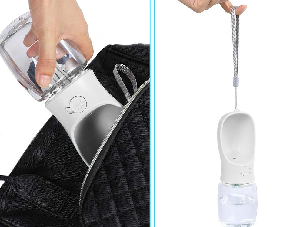 Pārnēsājama suņu pastaigu inde ūdens bļodā 380ml